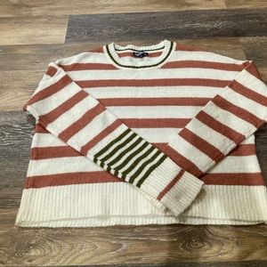 striped cropped sweater!